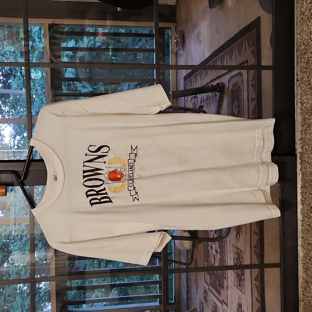 Vintage hand stitched Cleveland Browns t-shirt
